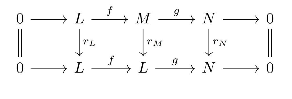 exact sequence